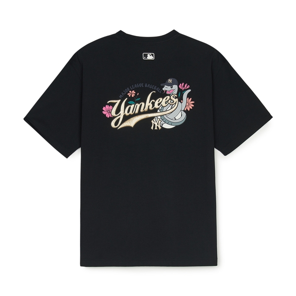 Áo Thun MLB New Year Snake NY Black 3ATSQ0151 50BKS | MLB