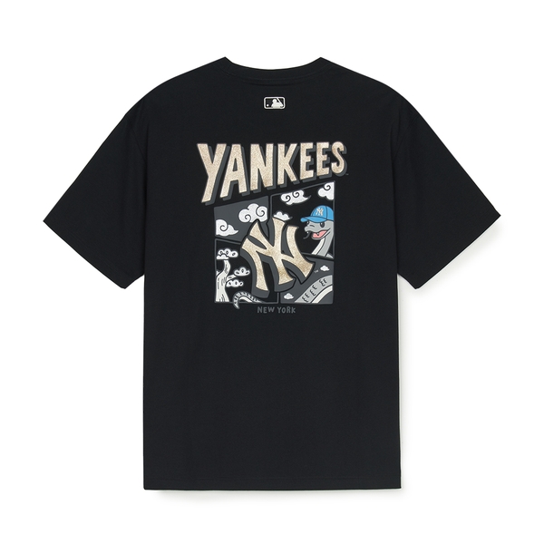MLB■New Year Snake Over Short Sleeve■送料込 ao-thun-mlb-new-year-snake-