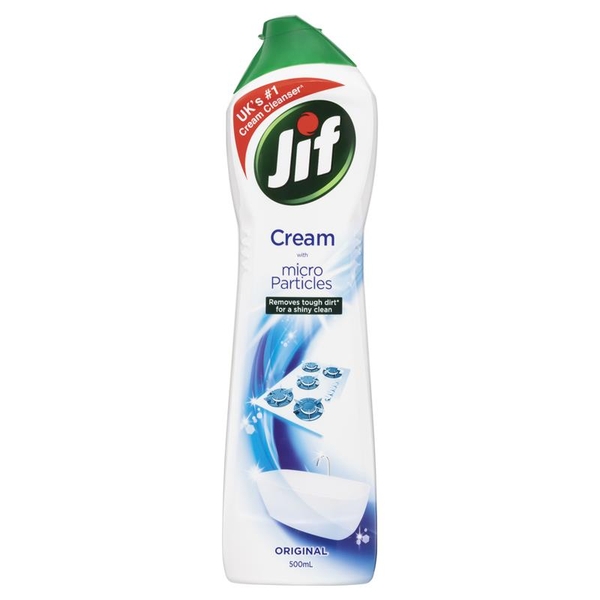 Jif Surface Cleaner Cream Regular Bottle 500ml BLUETHUNDER JOINT
