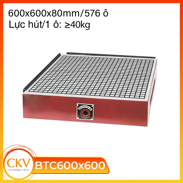 Bàn từ cơ 600x600 dùng cho trung tâm gia công CNC