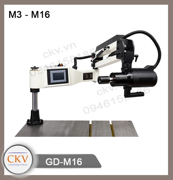 Máy taro động cơ Servo cần dùng điện cao cấp GD-M16