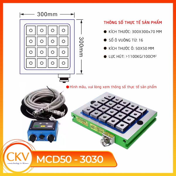 Bàn từ  điện MCD50-3030 giá rẻ nhập khẩu