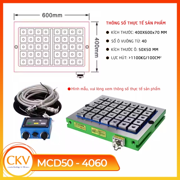 Bàn từ  điện MCD50-4060 nhập khẩu giá rẻ