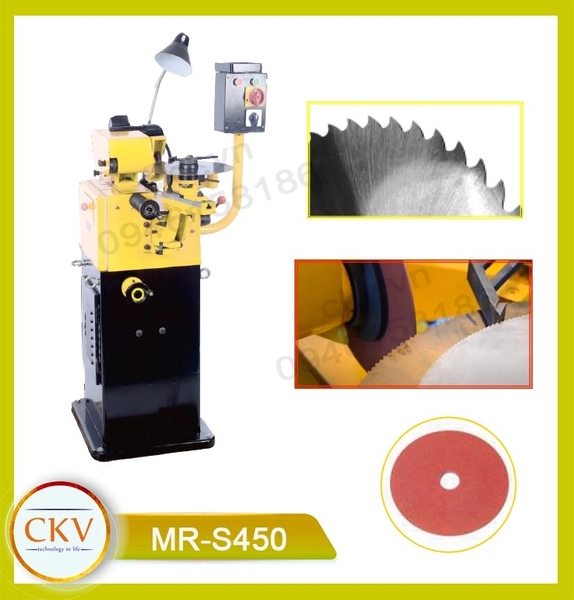 Máy mài đa năng CNC đá hồng cho lưỡi cưa vòng MRCM MR-S450