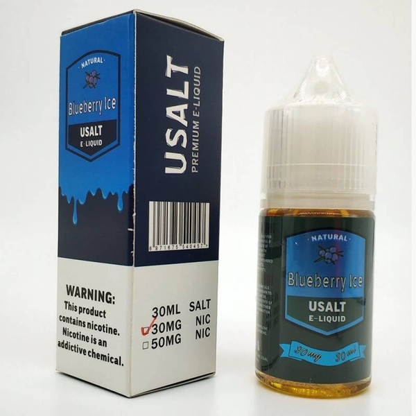 USALT Ejuice 30ml Blueberry Ice (Việt quất lạnh) 
