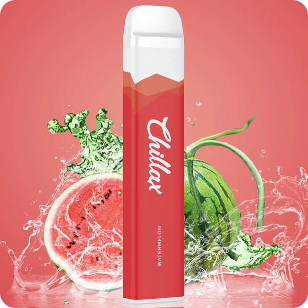 Chillax Pod Watermelon (Dưa hấu lạnh) 1500 hơi Disposable Vape / 5ml / 5% (50mg) / 700mAh