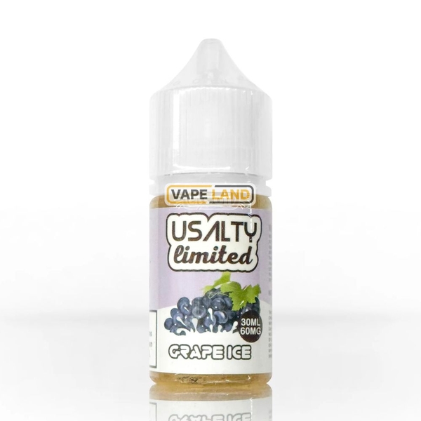 Usalty Limited Ejuice Saltnic 30ml | Grape Ice - Nho Lạnh