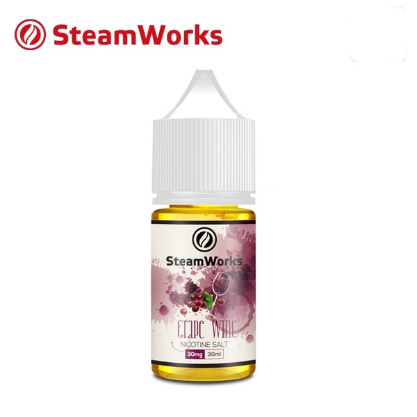 Steamworks Grape Wine - Rượu Vang Nho | Nic Salt 30ml