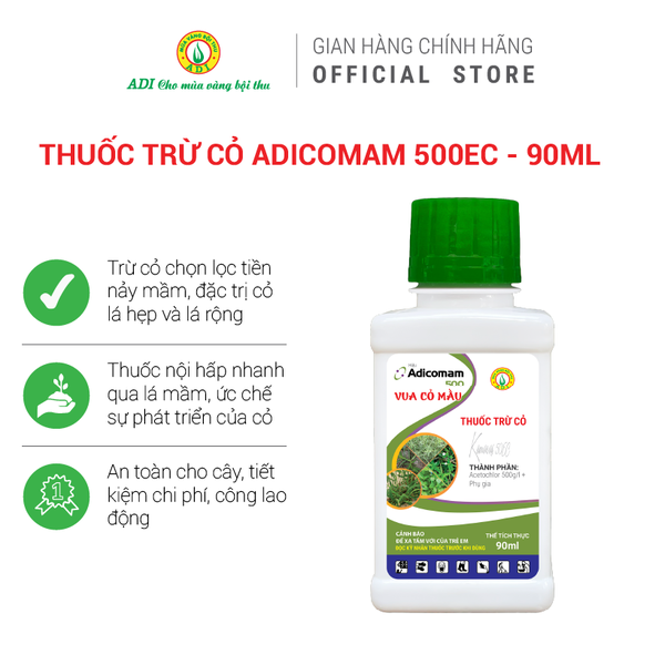 Thuốc trừ cỏ Adicomam 500EC