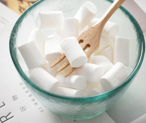 Kẹo Marshmallow ERKO trắng 500gram ít ngọt, viên nhỏ