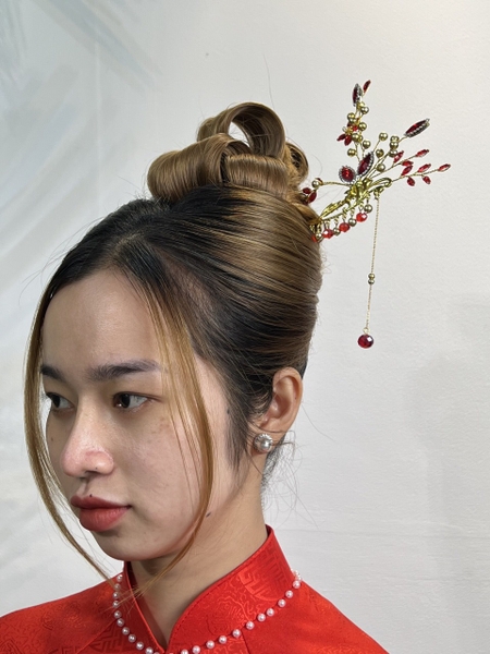 Trâm cài tóc cô dâu áo dài đơn giản Trend 8-2022 Giangpkc  giangpkc-phu-kien-thoi-trang