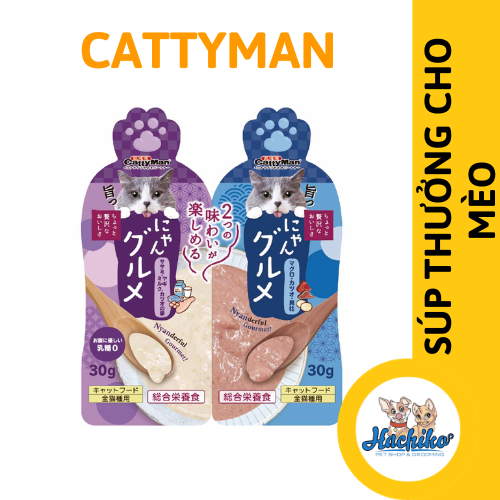 Súp Thưởng Dinh Dưỡng CattyMan 30g x 2 gói