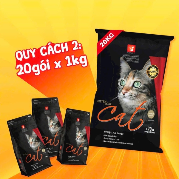 Cats Eye - Thức ăn hạt cho mèo mọi lứa tuổi gói 1kg (20g* 1kg)