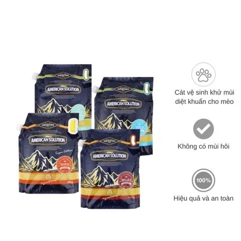 Cát vệ sinh cho mèo American Solution Sky Blue 9kg