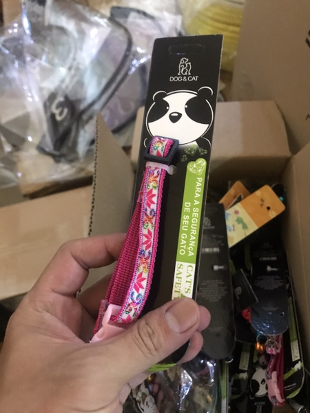 Dia Vòng cổ 1.0 họa tiết thổ cẩm kim tuyến