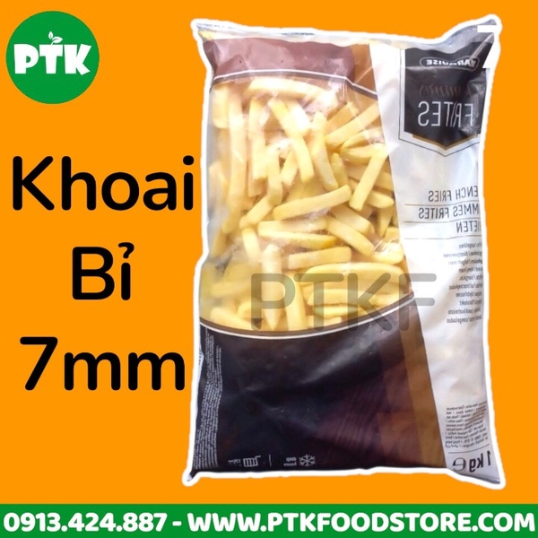 Khoai tây đông lạnh sợi 7/7 mm