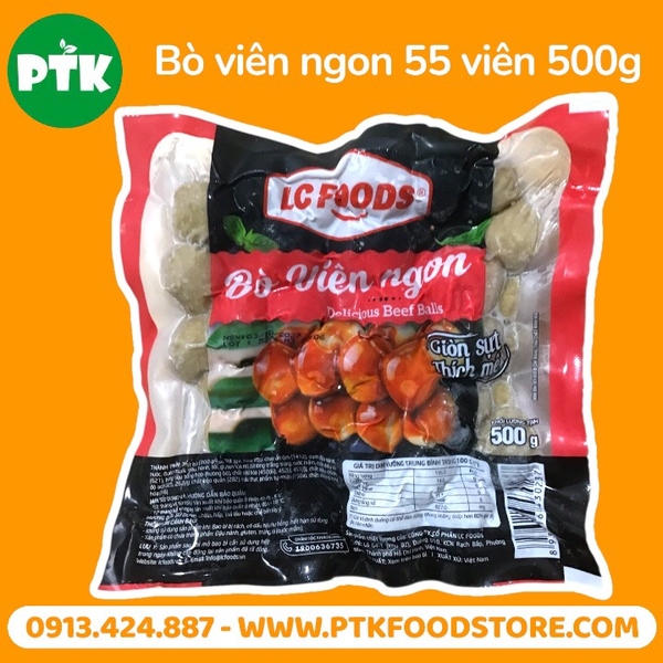 BÒ VIÊN NGON LC ST 500G 110 V