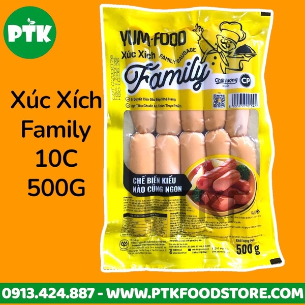 Xúc xích Family 500g