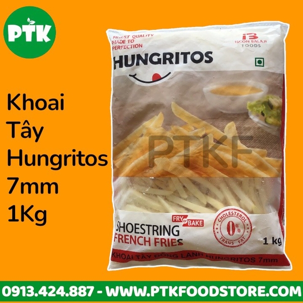 Khoai tây đông lạnh Hungritos 7mm