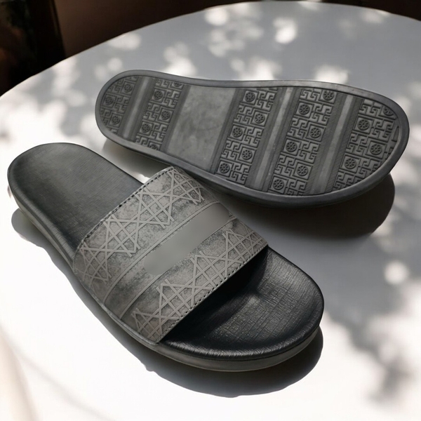 Dép Da Quai Ngang Big Size Nam