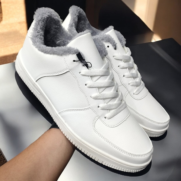 Giày Da Lót Lông Big Size Nam