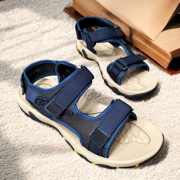 Sandal Quai Dán Big Size Nam Da Thật