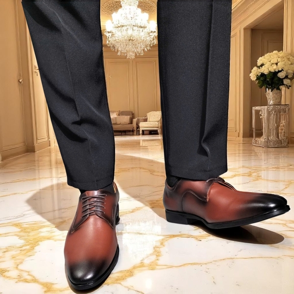 Giày Tây Nam Big Size - Da Thật