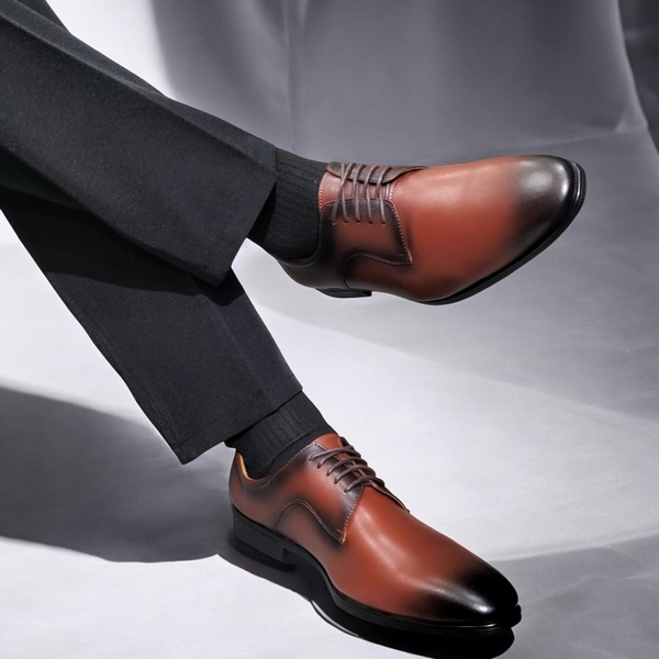 Giày Tây Nam Big Size - Da Thật, Có Size Lớn