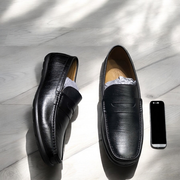 Giày Tây Xỏ Nam Big Size - Da Thật, Có Size Lớn (45 46 47 48 49 50)