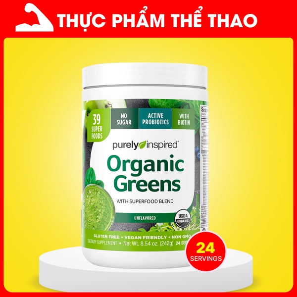 Bột rau xanh hữu cơ Purely Inspired Organic Greens