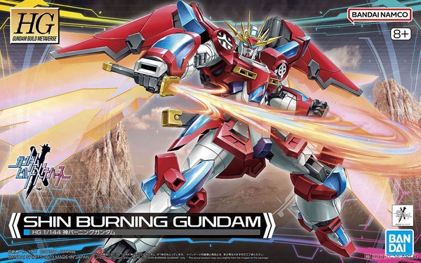 SHIN BURNING GUNDAM HG 1/144 BANDAI