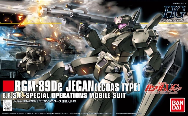 JEGAN ECOAS TYPE 1/144 HG UC BANDAI