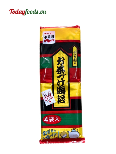 Gia vị rắc cơm Ochazuke Nori {Nagatanien} - (4 gói x 6g)