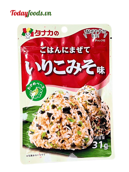 Gia vị rắc cơm Tanaka miso 31g