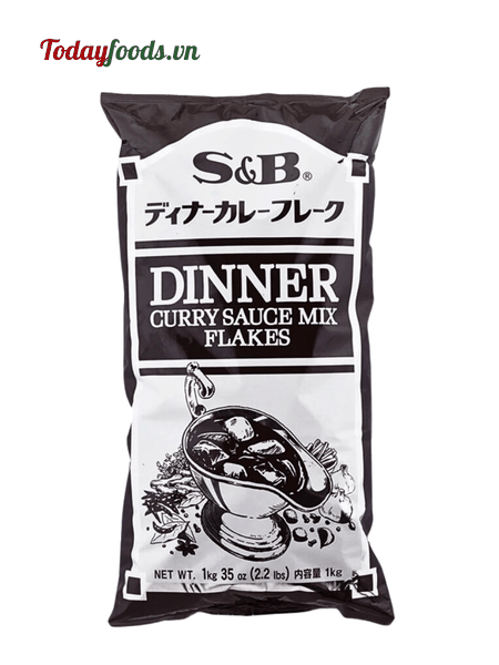Bột Cà Ri Nhật Dinner Curry Flake {S&B} 1KG