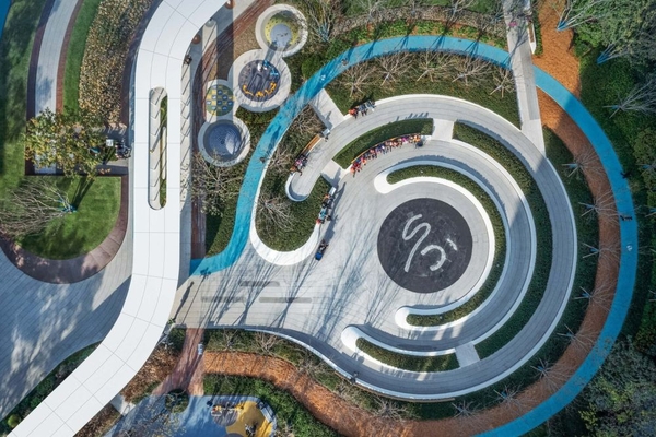 Không gian xanh của công viên bỏ túi ở Thượng Hải