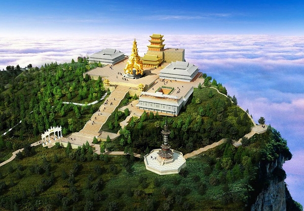 Những ngọn núi được mệnh danh là Tứ đại Phật Sơn của Trung Quốc