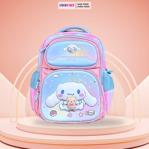 Balo cho bé họa tiết CARTOON LỚN từ lớp 2 đến lớp 5 kích thước 30x40cm