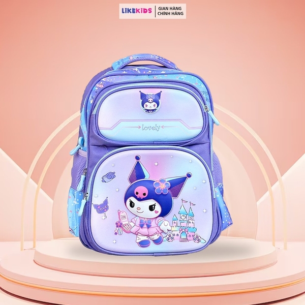 Balo cho bé họa tiết CARTOON LỚN từ lớp 2 đến lớp 5 kích thước 30x40cm