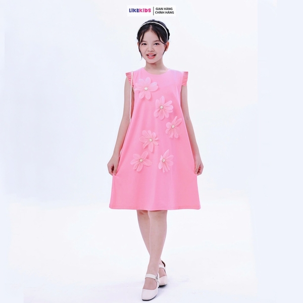 Váy bé gái họa tiết THUN HOA MH23L85 - Likekids