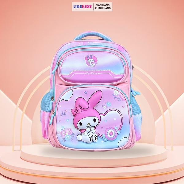 Balo cho bé họa tiết CARTOON LỚN từ lớp 2 đến lớp 5 kích thước 30x40cm