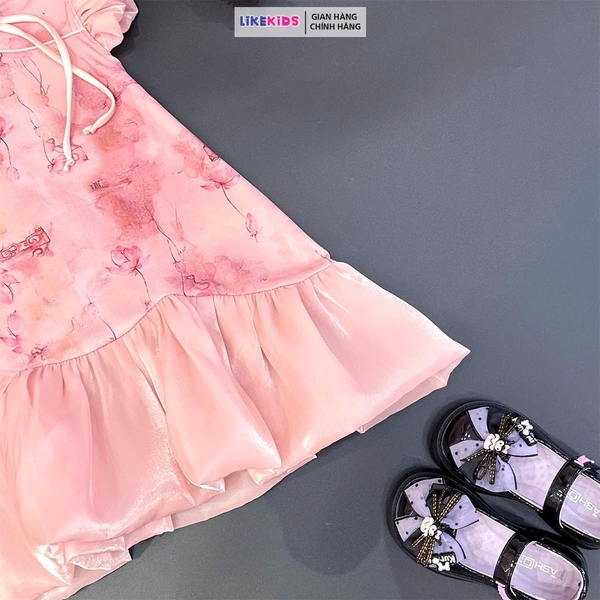 Váy bé gái kiểu dáng SƯỜN XÁM cánh tiên MH11D4