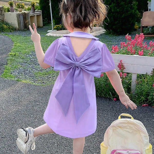 Váy Bé Gái Kiểu Dáng CỔ NHỌN L15 - LikeKids