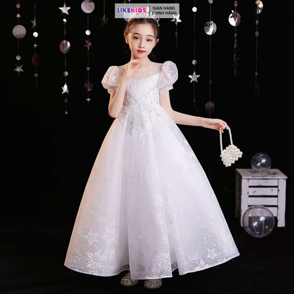 Đầm công chúa cao cấp cho bé gái T07 - LikeKids