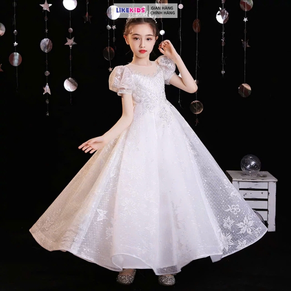 Đầm công chúa cao cấp cho bé gái T07 - LikeKids