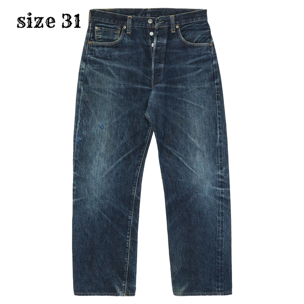 LEVI’S / 501XX 1955 555 selvedge denim 1955 501® Original Fit Selvedge Men's Jeans - Dark Wash