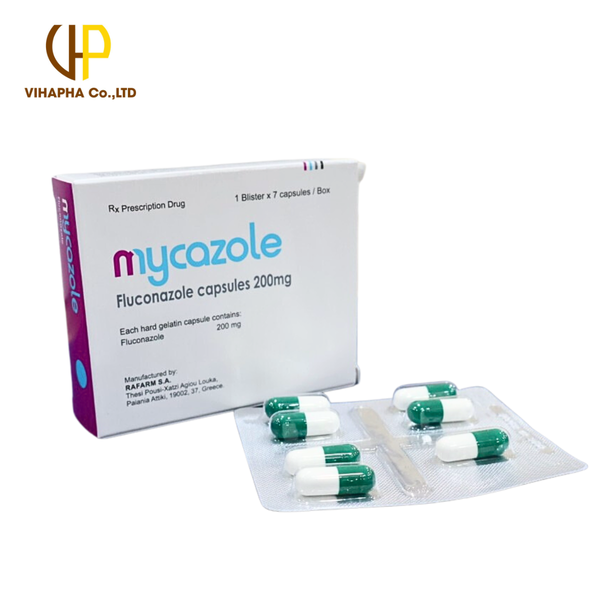 Mycazole - Fluconazole 200mg  Điều trị dự phòng nhiễm nấm