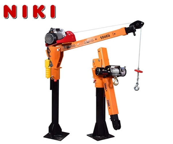 Cẩu xoay 360 độ Niki gắn xe tải 500kg