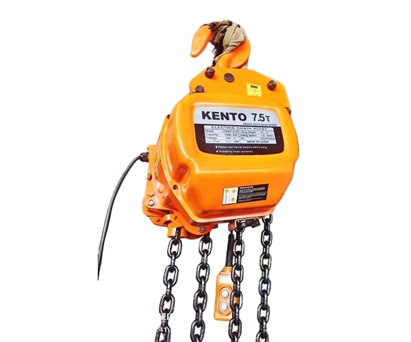 Pa lăng xích cố định Kento 7.5 tấn 6m HHBB7.5-03 380V