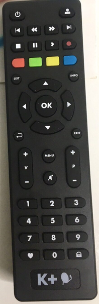 Remote Điều Khiển Đầu Thu K+ model DSB4500VSTV (hàng zin theo máy)